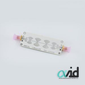 فیلتر پایین گذر ( LPF ) باند L از نوع Radial stub