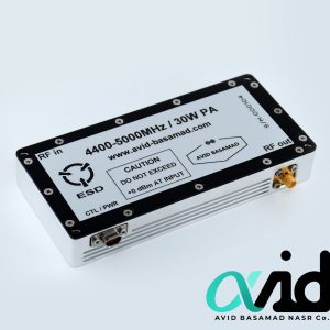 تقویت کننده 5-4.4 گیگاهرتز با توان خروجی 30 وات